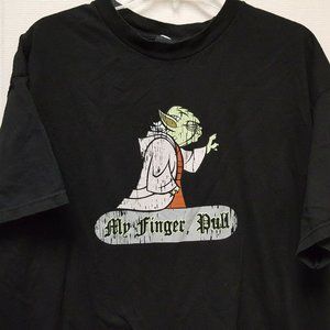 Star Wars YODA - My Finger, Pull T Shirt